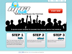 Partage de musique sur Twitter